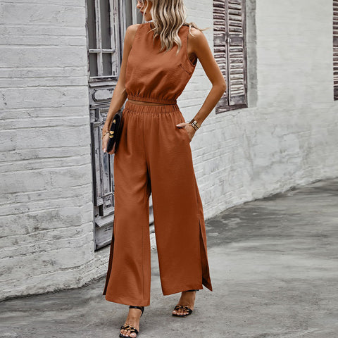 Pocketed Chic Duo Set | Jumpsuits & Rompers | elings, jumpsuit, set | Love, Kuza