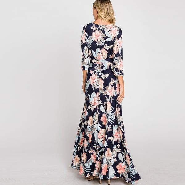 Hibiscus Venechia Maxi Wrap Dress