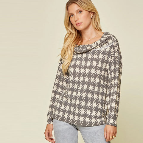 Hound Me On Sweater Poncho | tops on sale | final, final sale, love kuza, love kuza fashion, solid, tops on sale | Love, Kuza