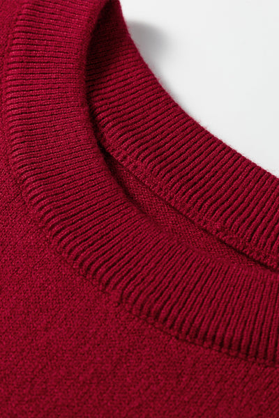 Red Ember Cap Sleeve Sweater — supplier product image