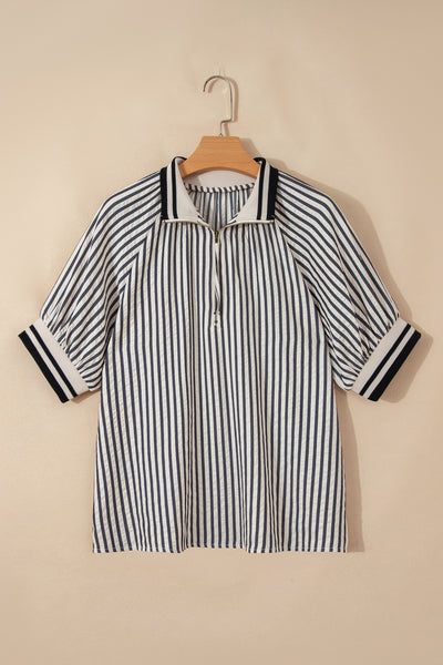 City Stripe Polo Blouse ? supplier product image