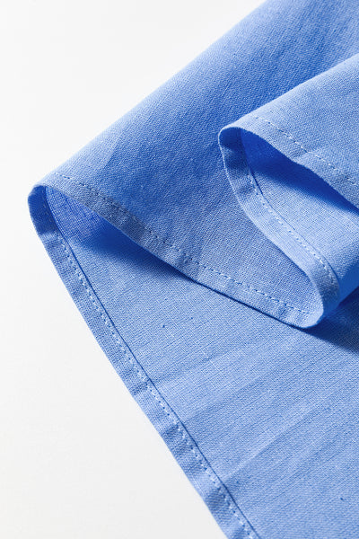 Seaside Linen Blend Button-Down