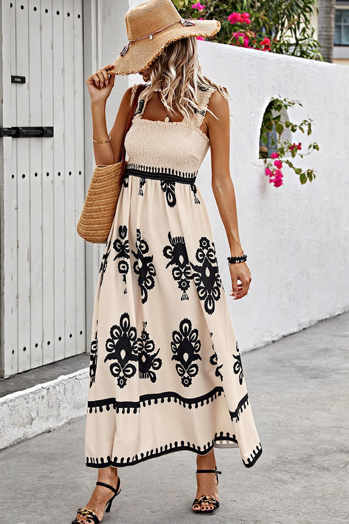 Love Kuza Regal Square Neck Maxi Dress Black / Small (2-4) Love Kuza Regal Square Neck Maxi Dress Black / Small (2-4)