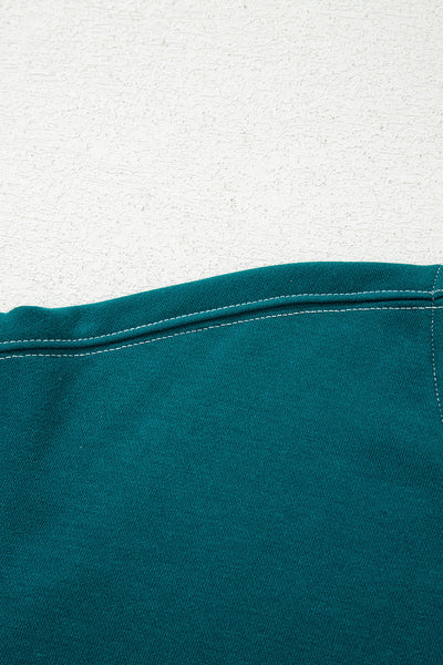 Evergreen Varsity Stripe Sweatshirt