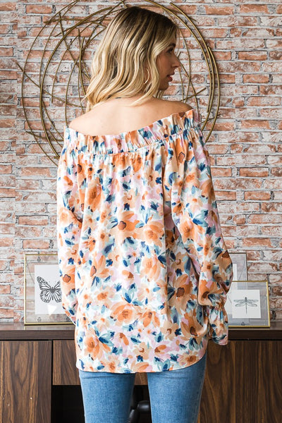 Ruffled Romance Tie-Front Top