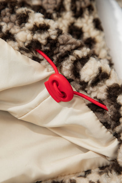 Wild Ember Leopard Zip-Up Sweatshirt — supplier product-only image