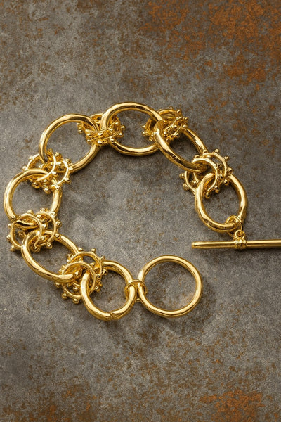 Bold Link Toggle Bracelet