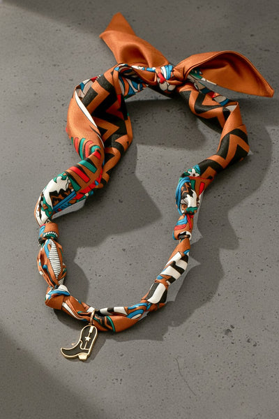 Desert Rodeo Silky Charm Choker
