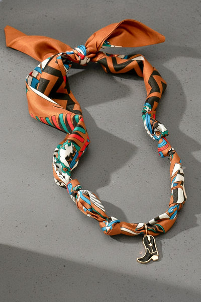 Desert Rodeo Silky Charm Choker