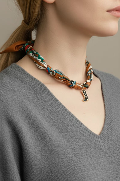 Desert Rodeo Silky Charm Choker
