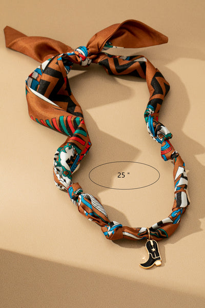Desert Rodeo Silky Charm Choker