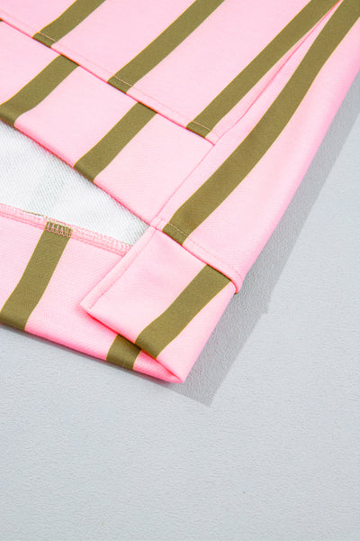 Meadowline Stripe Relaxed Sweatshirt — supplier product-only image