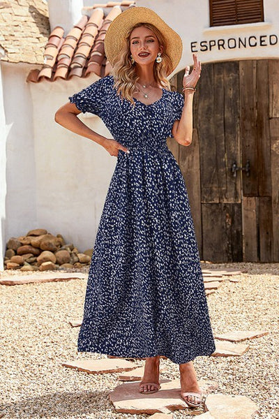 Midnight Meadow Maxi Dress