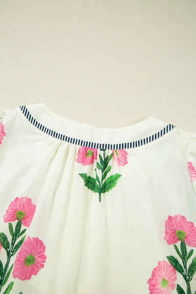 Bloom & Breeze Floral Shift Dress