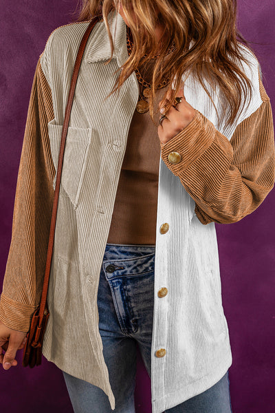 Harvest Blend Corduroy Shacket