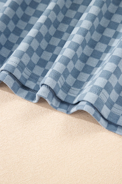 Sky Check Cozy Lounge Set