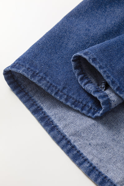 Indigo Ease Denim Mini Dress — supplier product image