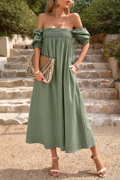 Meadow Muse Smocked Maxi Dress