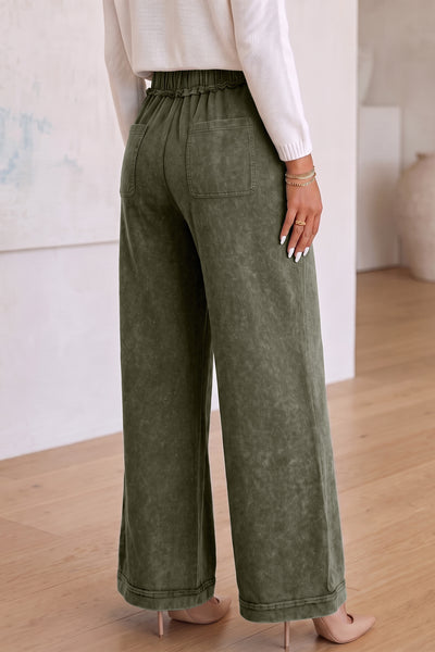 Forest Wash Flare Pants — supplier additional