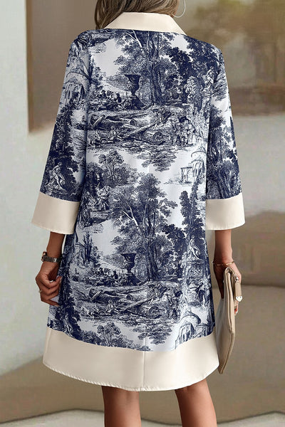 Château Stroll Shirt Dress