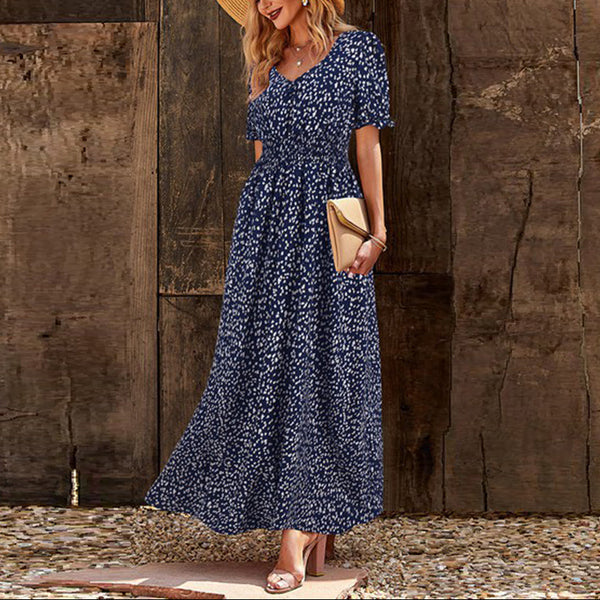 Midnight Meadow Maxi Dress