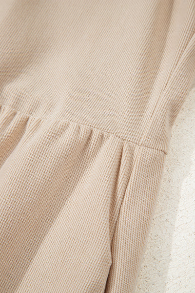 Sandstone Stroll Corduroy Dress