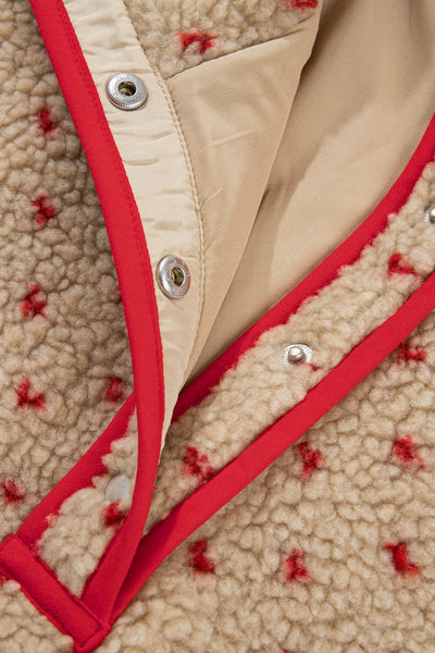 Heartline Contrast Fleece Sweatshirt — supplier product-only image