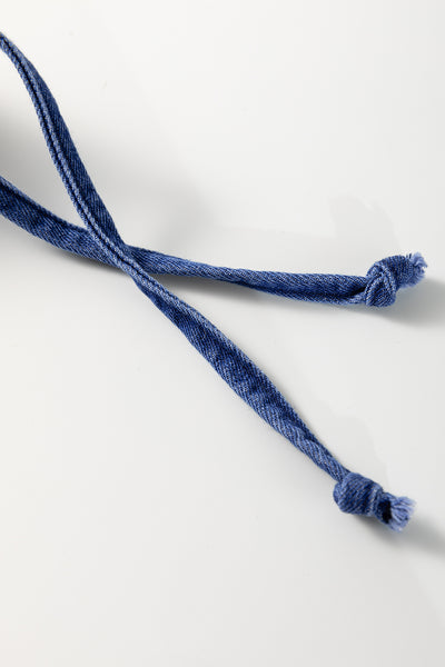 Indigo Ease Denim Mini Dress — supplier product image