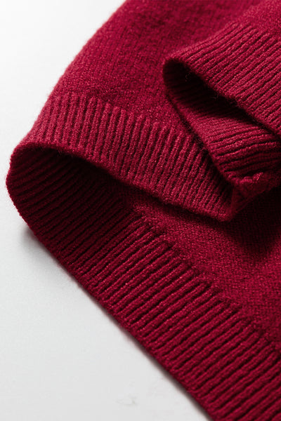 Red Ember Cap Sleeve Sweater — supplier product image