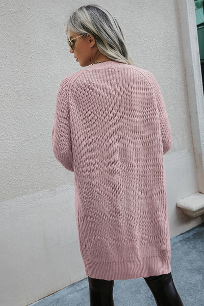 The Cable Style Open Cardigan