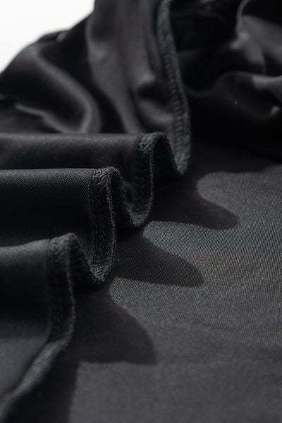 Midnight Velvet Wrap Mini Dress — supplier product image