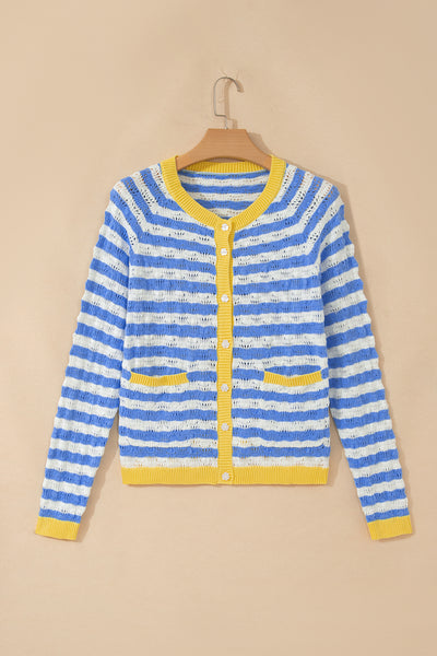 Skyline Stripe Cardigan ? product-only supplier image
