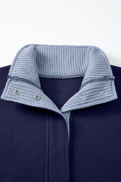 Blue Harbor Snap-Collar Sweatshirt — supplier product-only image