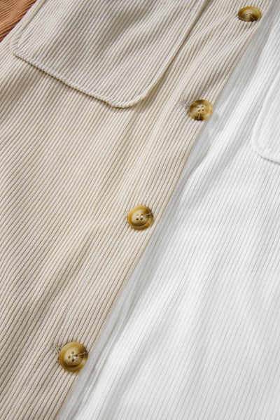 Harvest Blend Corduroy Shacket