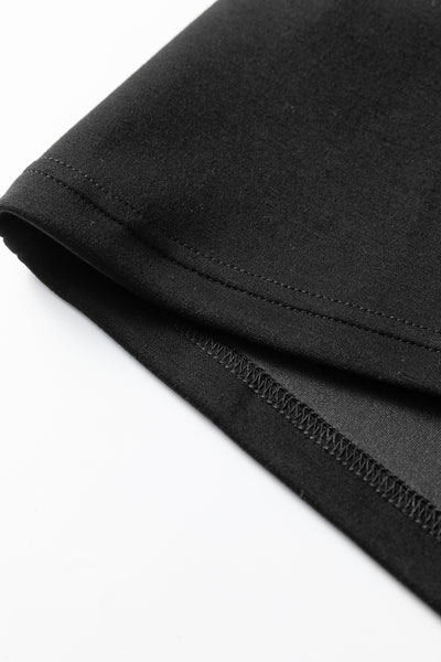Wild Noir Zip-Collar Mini Dress — supplier product image
