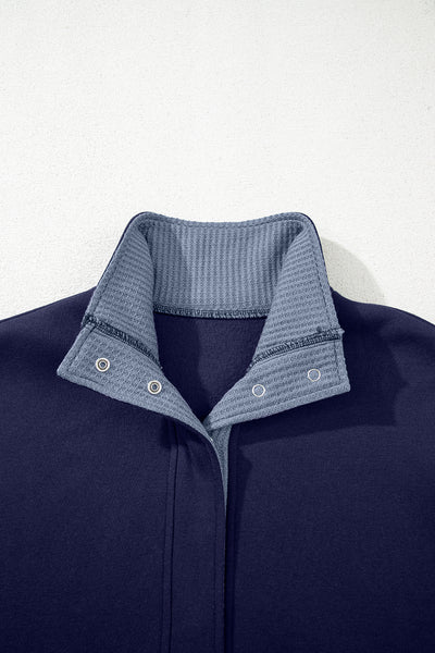 Blue Harbor Snap-Collar Sweatshirt — supplier product-only image