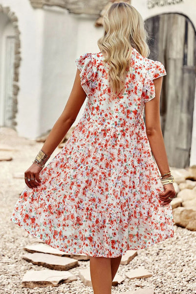 Wildflower Whisper Tiered Dress