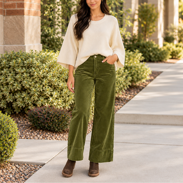 Evergreen Corduroy Wanderer Pants