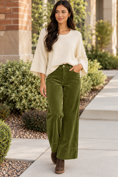 Evergreen Corduroy Wanderer Pants