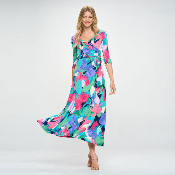 Bold Summer Venechia Maxi Wrap Dress