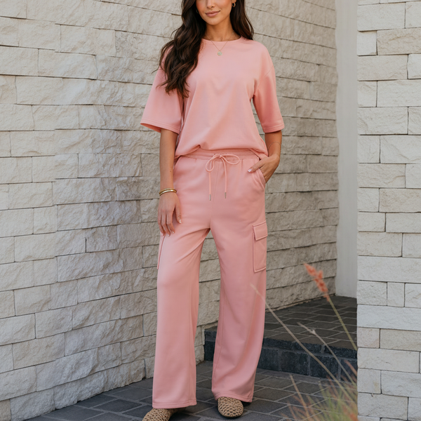 Blush Retreat Cargo Lounge Set