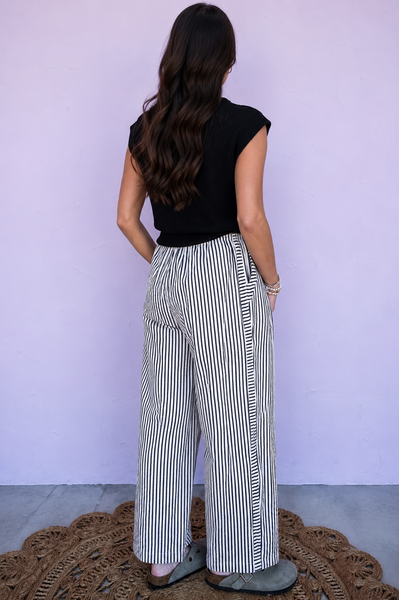 Harbor Breeze Stripe Wide Leg Pants
