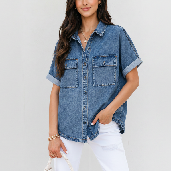 Blue Ridge Breeze Denim Shirt
