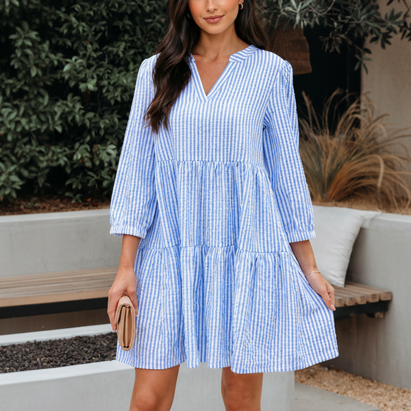 Seaside Serenity Tiered Dress