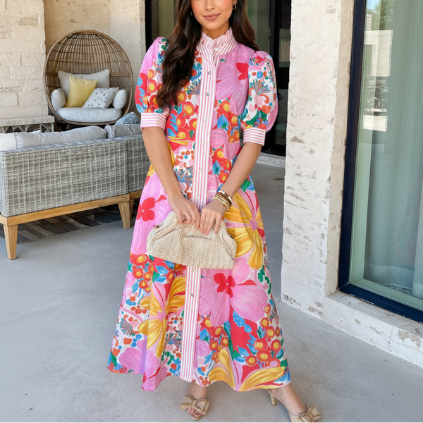 Blossom & Breeze Maxi Dress