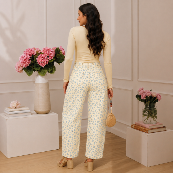 Bluebell Breeze Barrel Jeans