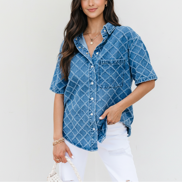 Quilted Denim Dream Shirt