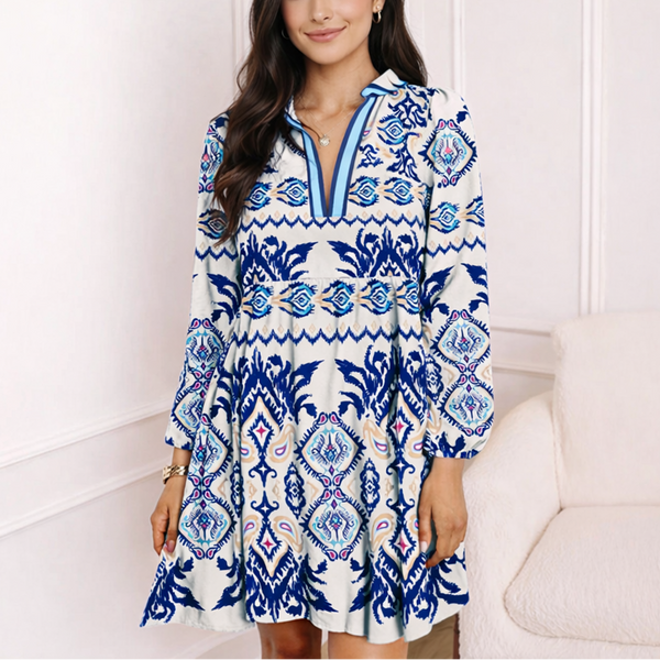 mediterranean boho dress Mediterranean Breeze Boho Maxi Dress
