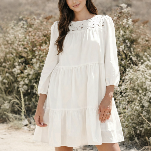 Lace Blossom Whisper Dress