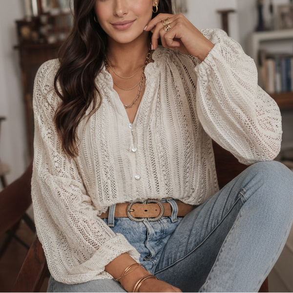 Whispering Willow Blouse